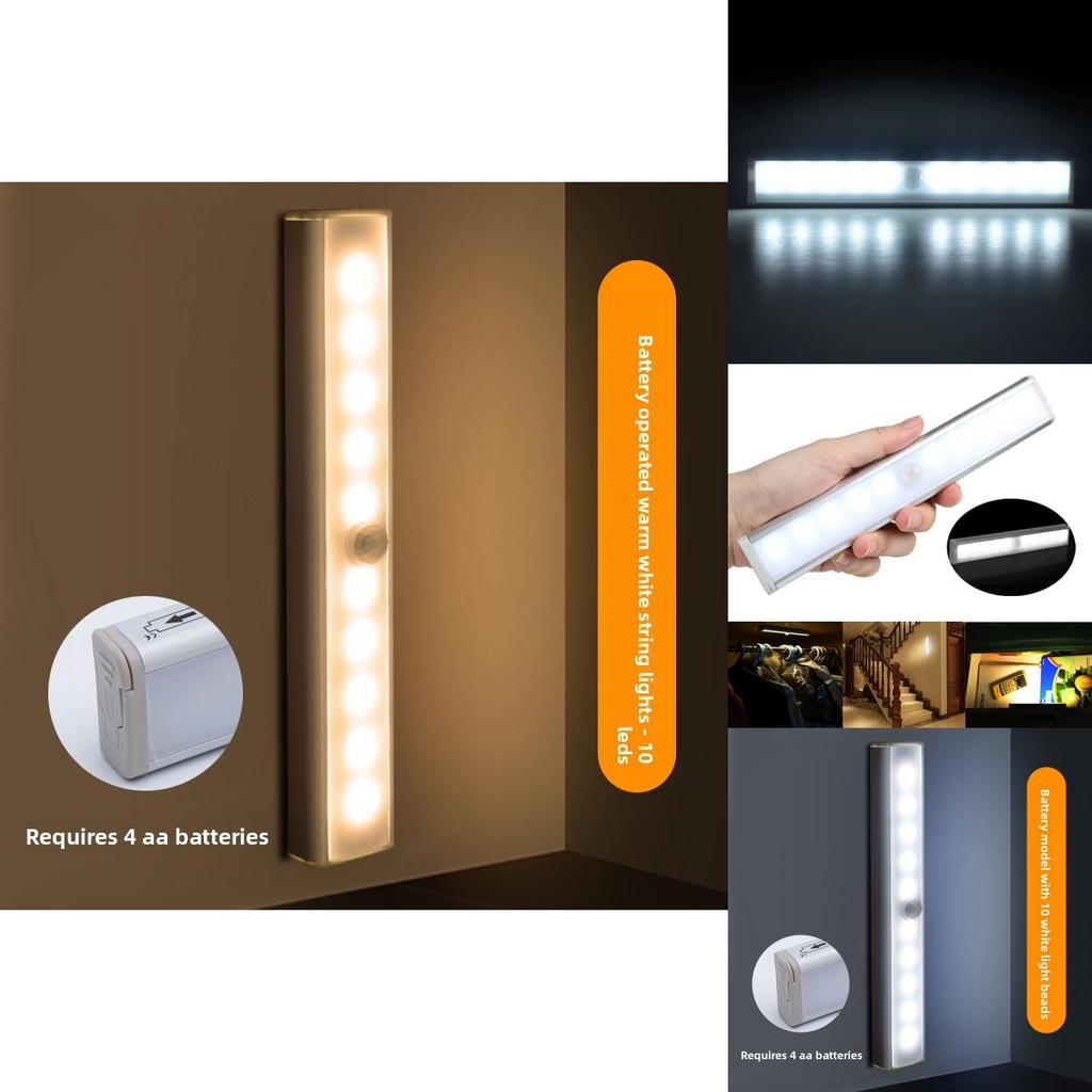 Small Night Light With Human Induction Battery Powered For Home Decor And Gift Use