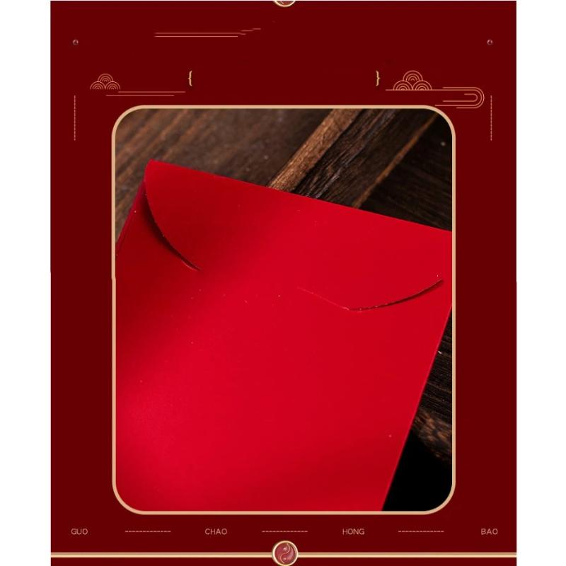 6-Pack 2026 Year Of The Horse Chinese Year Lucky Money Envelopes, Cartoon Red Packet For Spring Festival