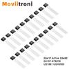 5pcs SS41F A3144 SS49E 0H137 ATS276 US1881 UGH3503 Hall Effect Sensor TO-92 Hall Element Sensor Motor 3 Pins for Arduino