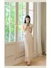 Women's 2026 French Floral Print Camisole Dress - Elegant, Slimming, Age-Reducing, Korean Style, Mid-Length Summer Fashion