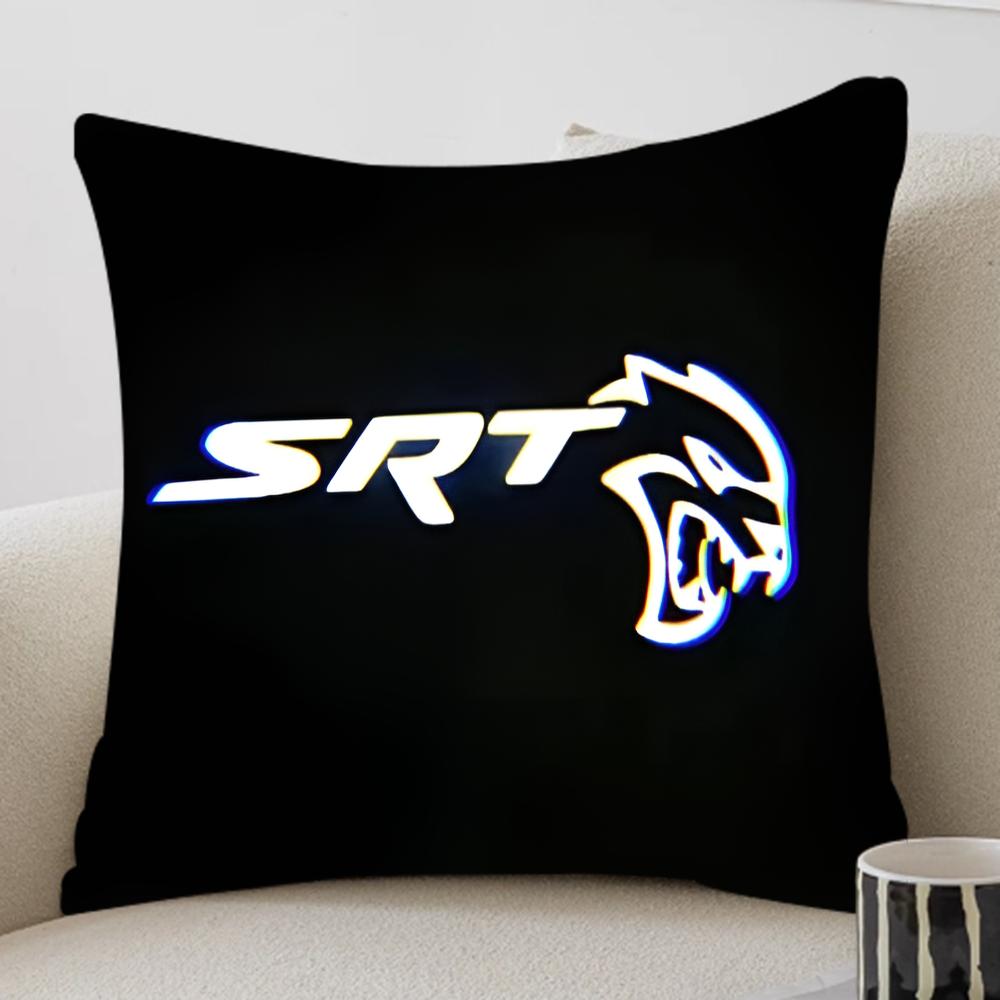SRT Hellcat Demon Dodge Auto Kissen Kissenbezug Kissenhülle Wohnzimmer Sofa Heimdeko Individuell