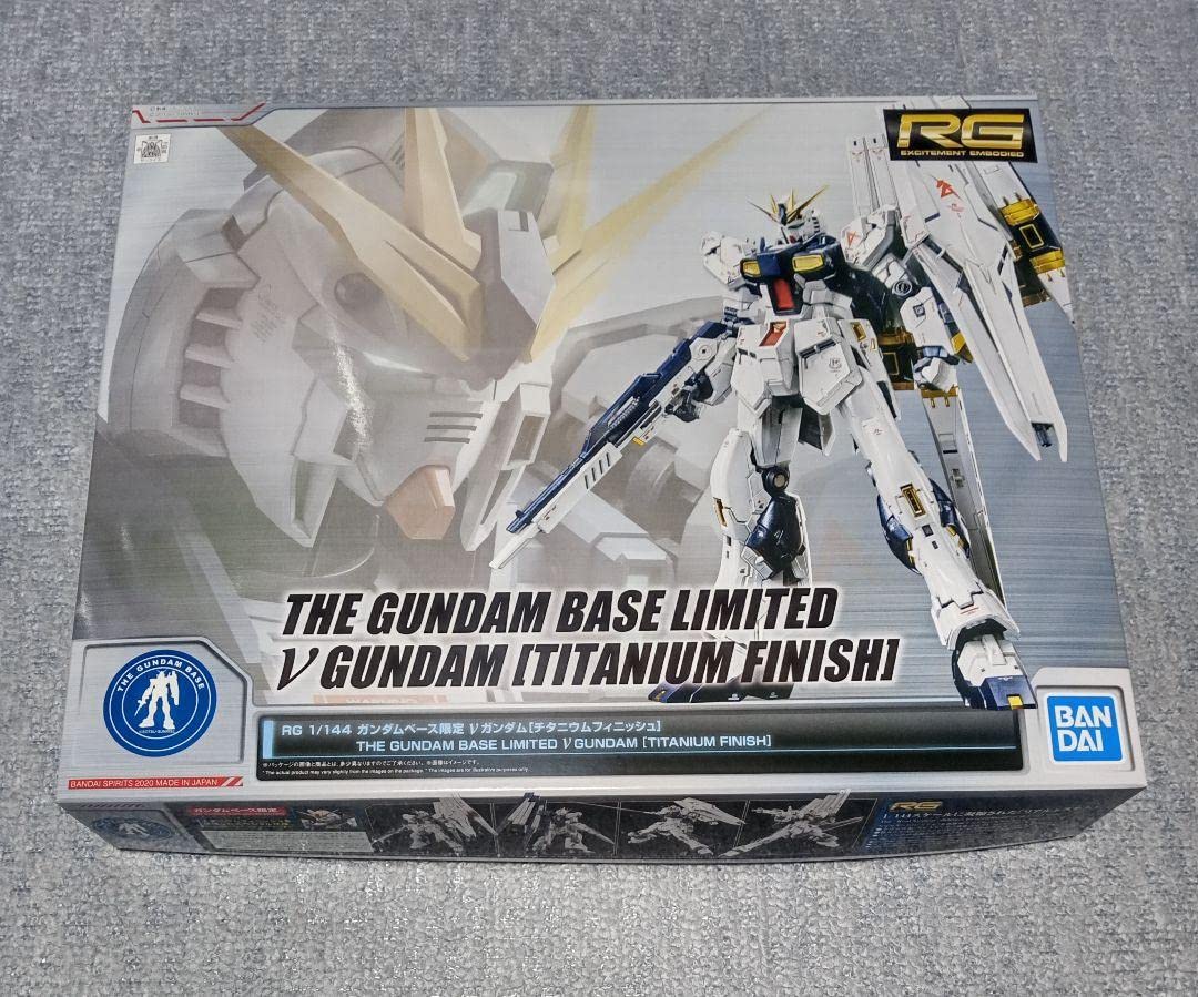 

RG 1144 Gundam Base Limited Nu Gundam [Titanium Finish] Mobile Suit Gundam: Char s Counterattack