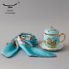 Auratic West Lake Blue Lady Porcelain Gift Set