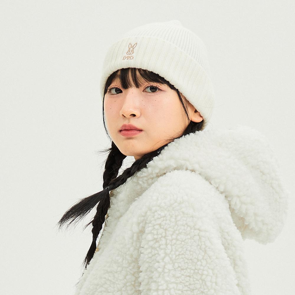 DOD Knit Basic Beanie (Ivory)