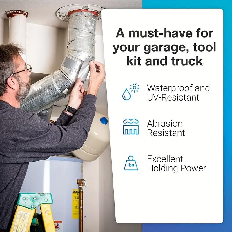 1pc - 5cm X 50m Waterproof Heavy-Duty Industrial Adhesive, Suitable for Carpet Binding, Floor Repair and Tying. Easy To Tear, Oil and Heat Resistant