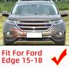 Autozubehör Frontstoßstange Abschlepphaken Ösenabdeckung Kappe Für Ford Edge 2015 2016 2017 2018 Abschlepphaken Anhängerzugvorrichtung Abdeckung Zierleiste