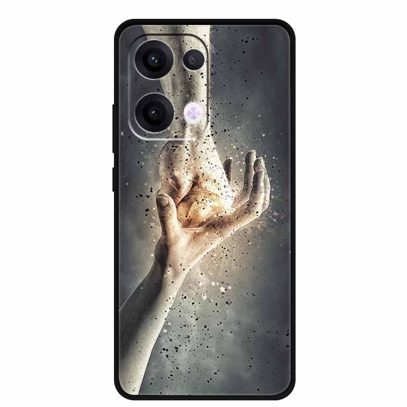 TPU Case For OPPO Reno 13 5G Phone Case Coque Shocproof Black Silicone Soft Back Cover For OPPO Reno 13 Reno13 Pro Case Funda