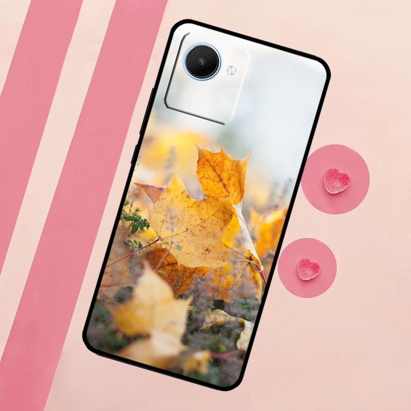 Autumn Leaves For Realme C71 C55 C53 C67 C75 C61 C33 C63 C51 C65 10 11 12 13 14 15 Pro Plus GT7 Pro Case