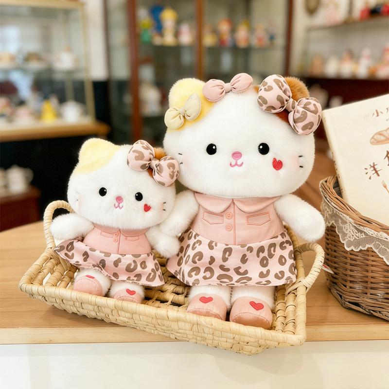 Hello Kitty Plush Toy With Soft Short Pile Fabric For Kids And Adults