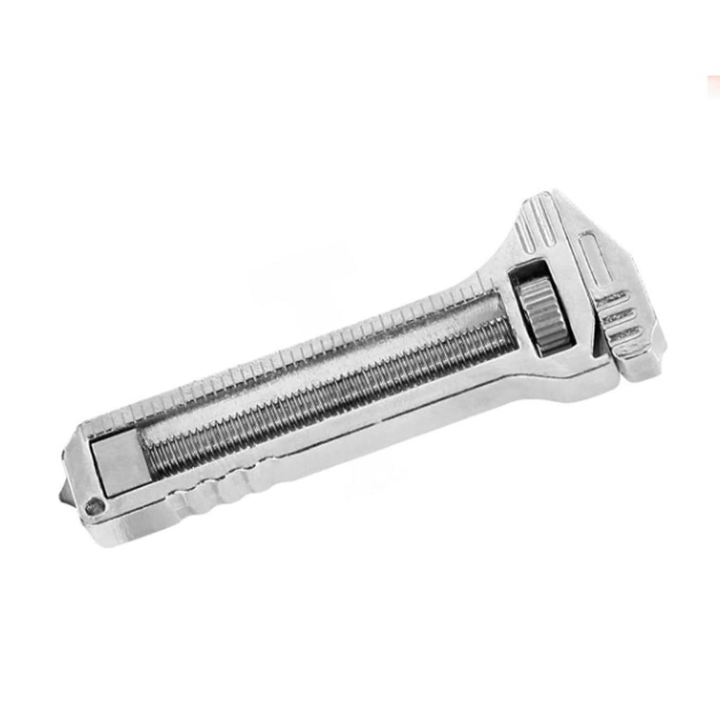 Compact Ti Multitool Mini Adjustable Wrench Bottle Opener Nail Puller Portable Multifunctional Tool
