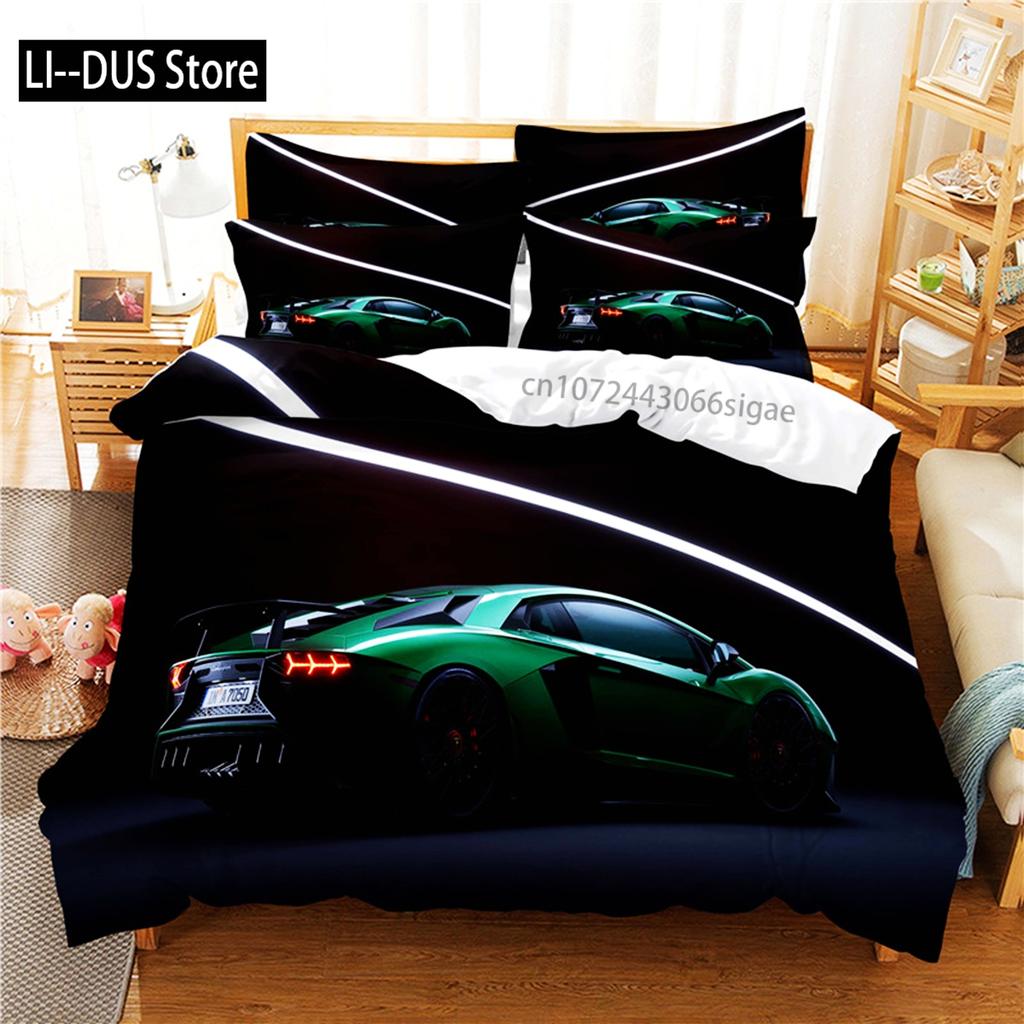 Roadster Bedding Set Duvet Cover Set 3d Bedding Digital Printing Queen Size Bedding Set Fashion Design