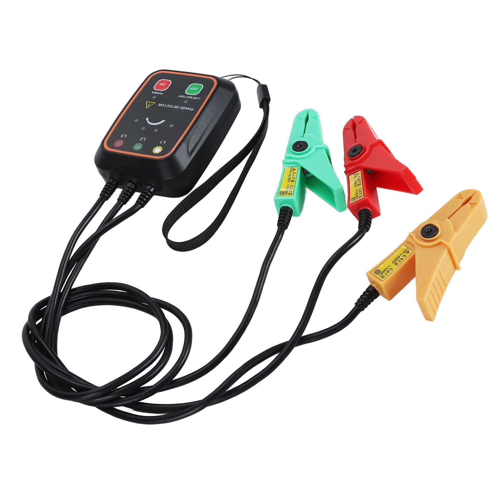 

Детектор послідовності фаз Безконтактний тестер 3Ф АС Метр Монітор з магнітною основою Діа 1040 мм