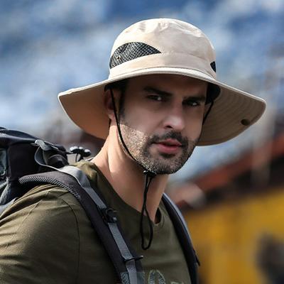 Bucket Hat Fashion Breathable Compressible Cap for Outdoor Beach Sun