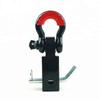 Heavy Duty 2'' 4*4 Carbon Steel Trailer Tow Hook Bar for Car Shackle Hitch Receiver With 3/4'' D Ring for Jeep