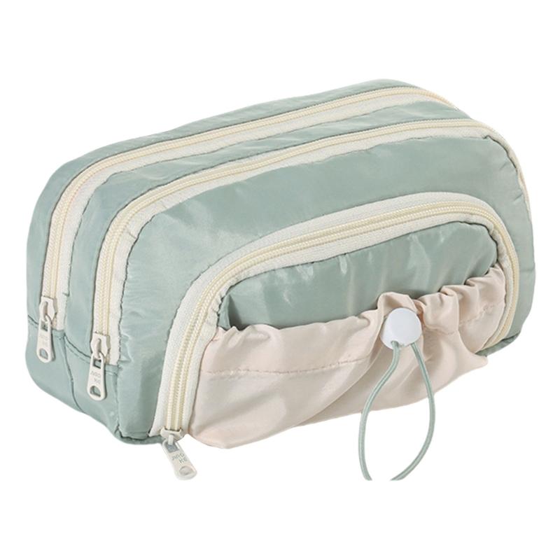 High Capacity Pencil Case Multi Compartments Pen Pouches Pen Organizers Pen Storage Bag Travel Makeup Pouches for Women
