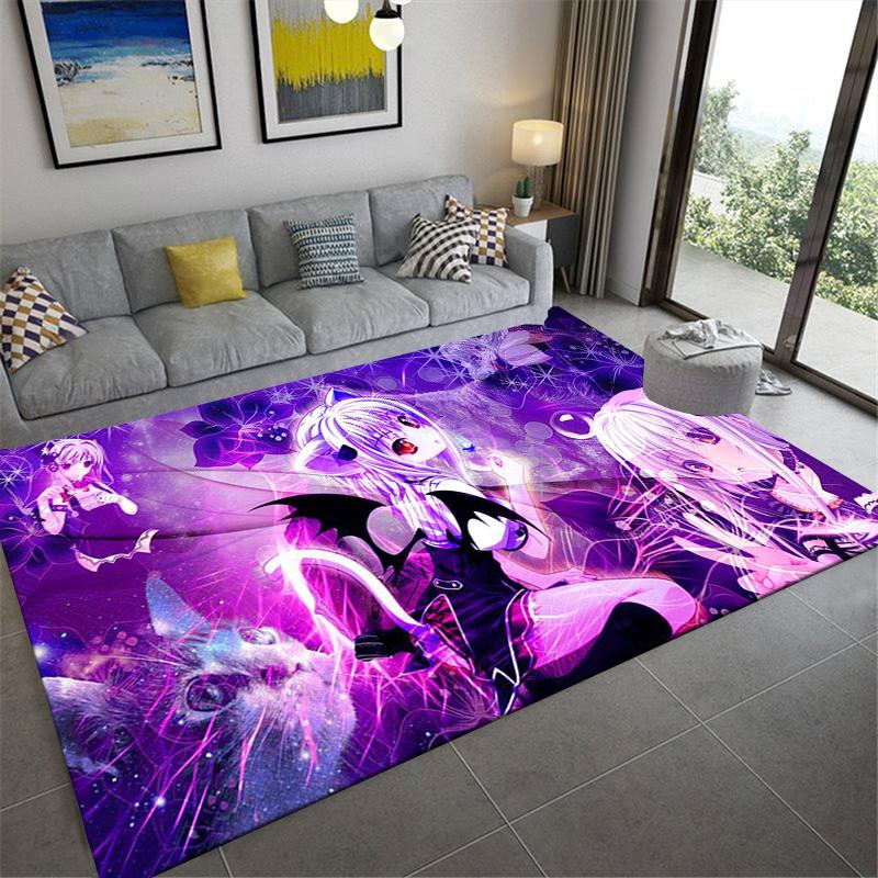 High School DxD Carpet Rug for Living Room Bedroom Home Sofa Decoration,Kids Play Non-slip Floor Mat
