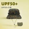 Mens Camo Bucket Hat UPF50 Sun Protection Wide Brim Foldable Outdoor Hiking Fishing Camping Large Head