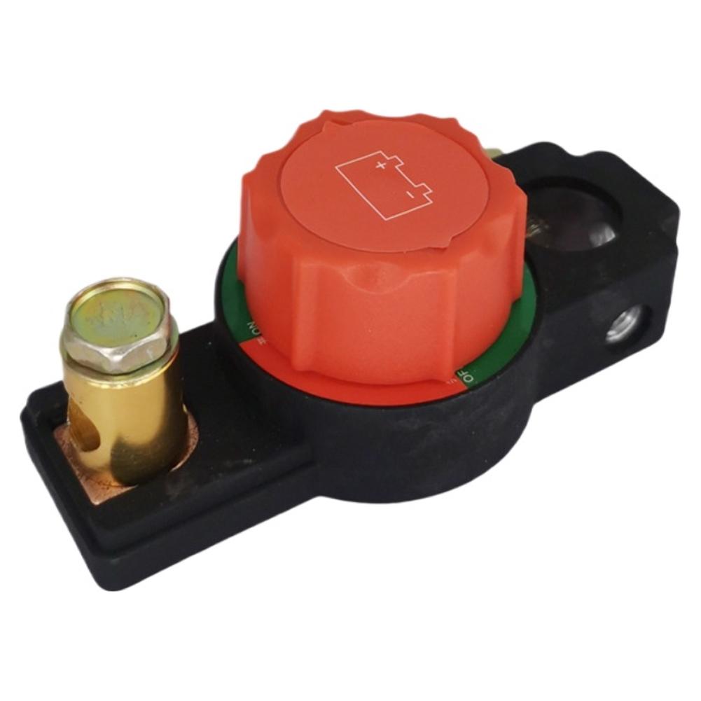 Car Battery Disconnect Switch Manual Circuit Breaker Anti-Power Off Leakage Protector Universal Auto Parts 12V-24V Systems