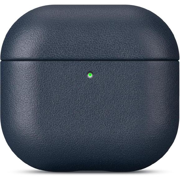 LOPIE Leather Case Designed for AirPods 4 and AirPods 4 with Active Noise Cancellation Leather Case, Handmade Case Fully-Wrapped with Top Grain