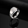 European & American Men's Stainless Steel Square Fashion Ring RC-693