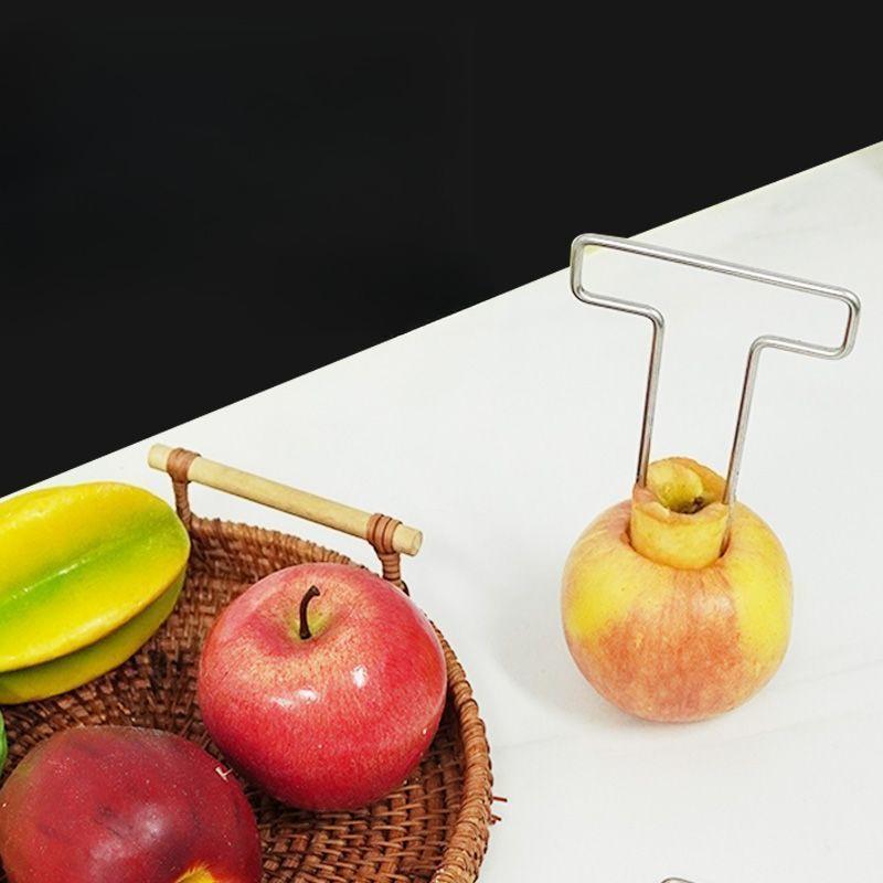 304 Stainless Steel Household Kitchen Fruit and Vegetable Corer and Hole Digger, Sydney-style Stewing and Coring Kitchen Tool