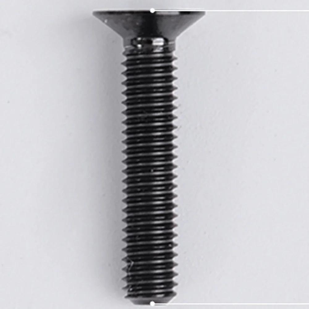 1 PC Various Color M3*6/8/10/12/15-30mm TC4 GR5 Titanium AlloyT10 Torx Flat Countersunk Screw Bolt For Bike Bicycle Road Bike