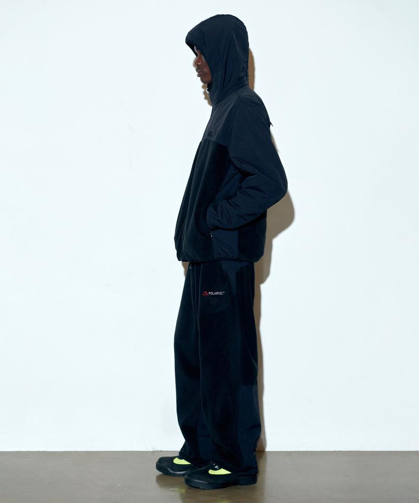 Sculptor Polartec® Reversible Zip-Up Hoodie Black