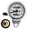 Universal Motorcycle Speedometer Odometer 12V Night Viewing Meter Kilometer Table