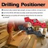 Aluminum Construction Drill Positioner Adjustable Easy To Operate Vertical Drilling Clamp Safe and Durable Corrosion-resistant