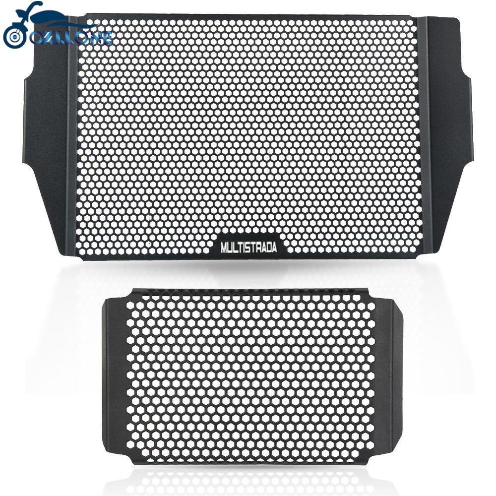 Radiator Grille Guard Cover Protector For Ducati Multistrada 1200 /ABS / S / S Touring / S Sport / S Pikes Peak / S GT 2010-2014