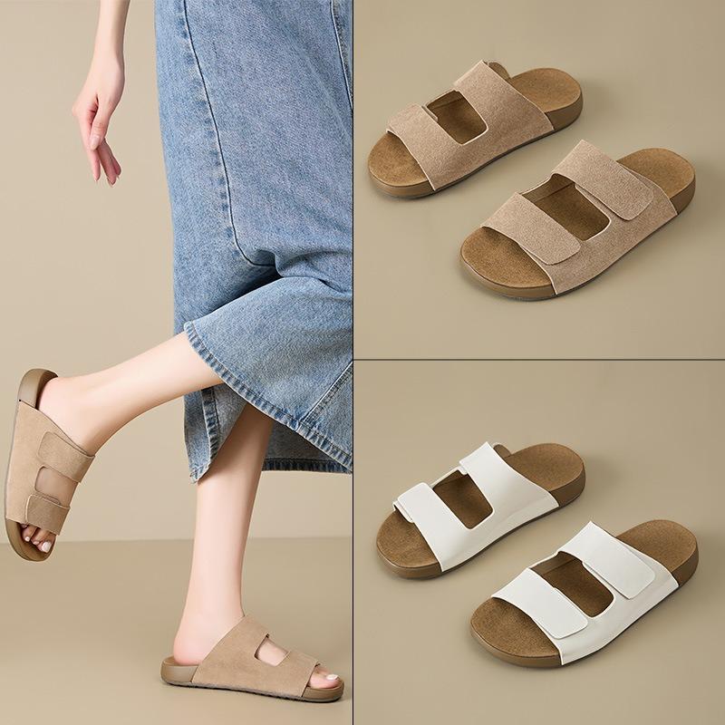 Spring and summer new toast drag women thick-bottomed cool slippers outer wear