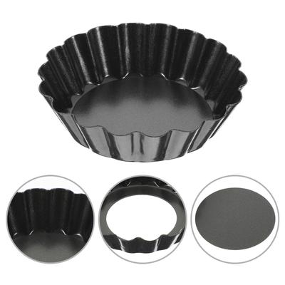 8 Pcs Egg Tart Tray Convenient Cupcake Mold Tins Non Stick Roaster Pan Baking Mini Pans for Pie Muffin