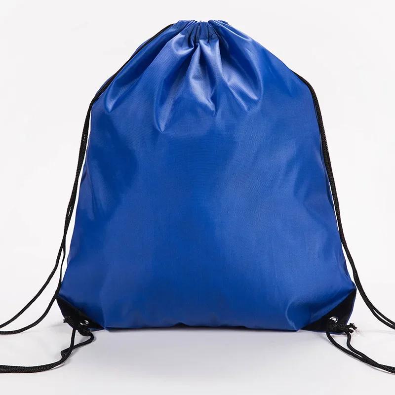 Wasserdichter Rucksack mit Kordelzug und Oxford-Stoff für Schwimmen, Sport, Strand und Reisen
