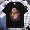 Funny Zoon XingXing Monkey Graphic Print T Shirts Summer Cotton Short Sleeve T Shirt Mens ONeck Clothes Cool Tshirt Oversized