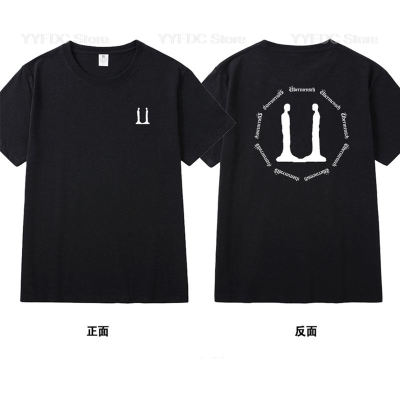 BIGBANG G Dragon Ubermensch T Shirt Women Summer Cotton Short Sleeve T-shirt Kpop G-dragon Übermensch Letter Print Tee Tops