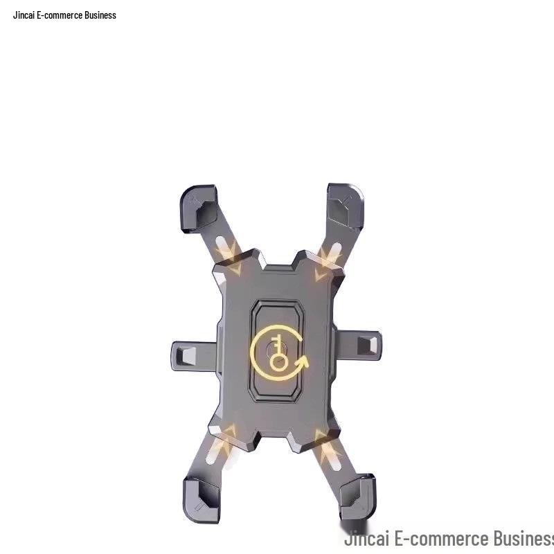 New Shockproof Anti-shake Vehicle-mounted Phone Holder for Motorcycles, Electric Bicycles, and Bicycles.