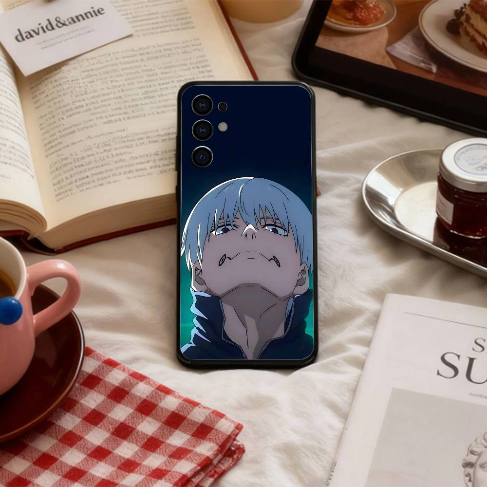 cool Anime T-Toge I-Inumaki   Phone Case For Samsung S 25,24,23,22,30,21,10,9,Ultra,Plus,Lite,FE,4,5 G Soft Black Case Samsung S21fe