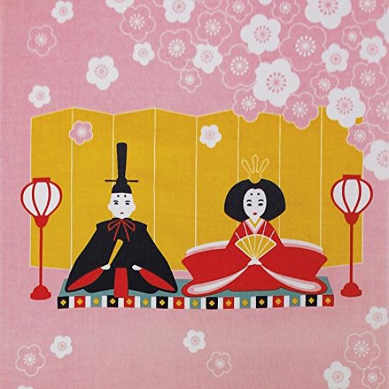 Maeda Senko Shikisaifu Tenugui "Doll's Festival"