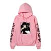 Japanese Anime Hoodie Sweatshirt Jujutsu Kaisen Satoru Gojo Anime Print Soft Fleece Warm Long Sleeve Hooded Sweatshirt