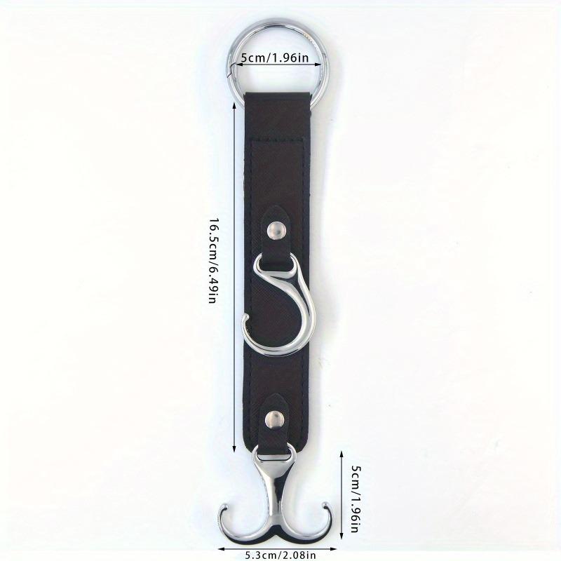 3 in 1 Leder Auto Geldbörse Halter Fahrzeug Sitz Kopfstütze Kleiderbügel Haken Auto Zubehör Innen