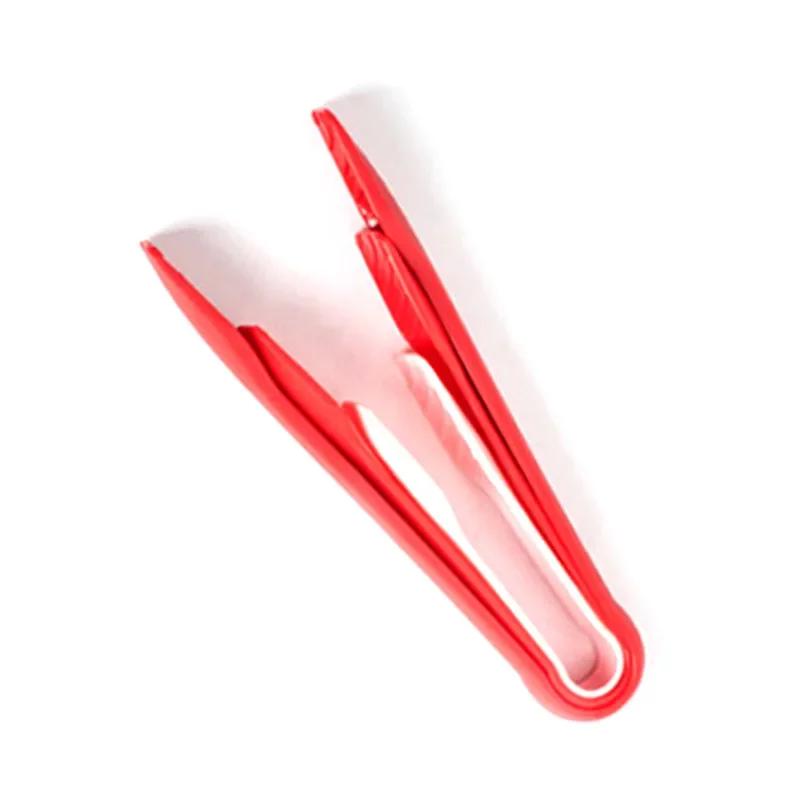 3PCS/Set Versatile Plastic Food Tongs Non-Slip Meat Vegetable Salad Clip Frying Barbecue Tools Bread Dessert Clamp