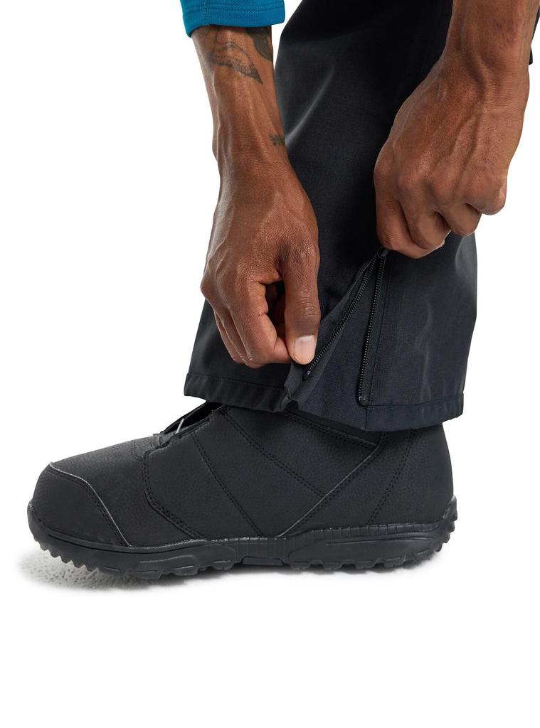 Burton Snow Dial Bib True Size S Men's Pants, 2023-2024 Model, Black,