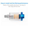 Mini 1/4 "  "  Water Oil Separator Inline Air Hose Filter Moisture Trap Compressor Sprayer Pneumatic