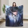 Love And Deepspace Zayne Blanket Flannel Winter Multi-function Soft Throw Blanket for Home Travel Bedding Throws