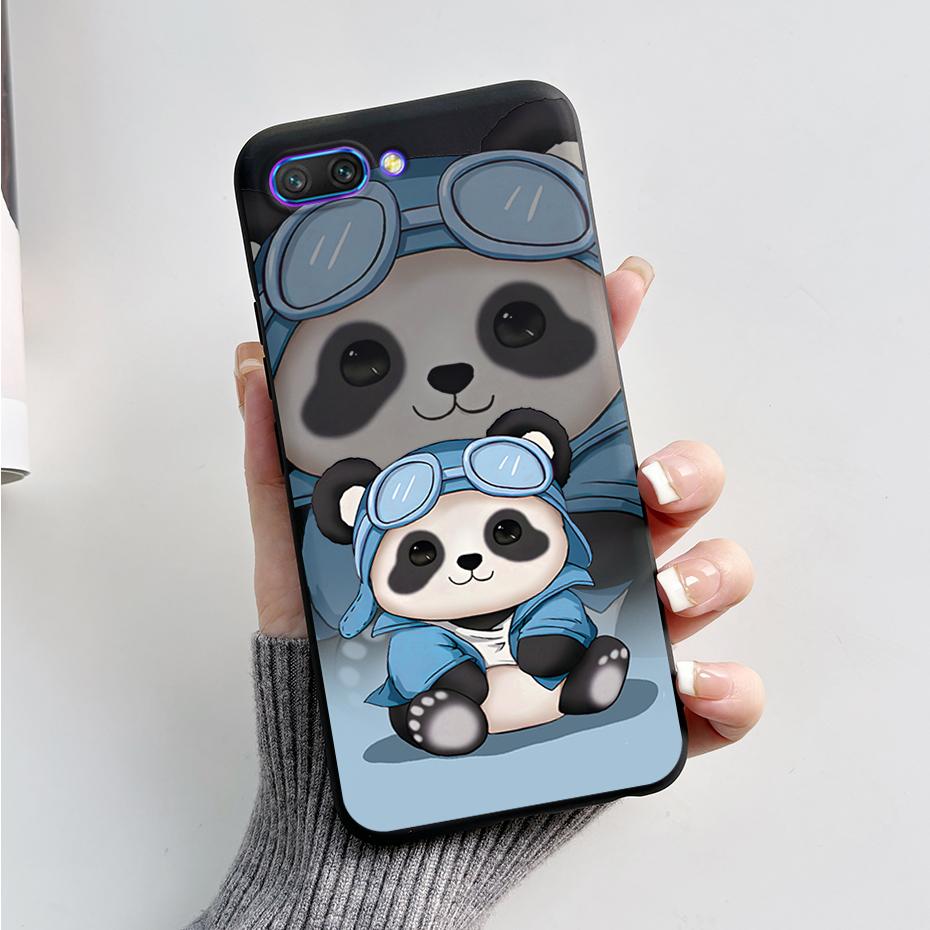 For Huawei Honor 10 Case COL-L29 Silicone Soft Panda Cover For Huawei Honor 10 Phone Case On Huawei Honor 10 Back Cover Bumper