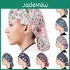 Buttons Bouffant Cap Scrub With Hat With Sweatband For Womens And Mens