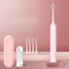 Brosse à Dents Électrique pour Hommes et Femmes Rechargeable Ultrasonique à Poils Doux Brosse à Dents Domestique de Voyage en Extérieur