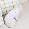 Yousheng Pet Surgery Recovery Suit Cute Pattern Prevent Bite/Lick Milk Fiber Fabric Thicken Pet Dog Cat Neutering Suit for Home
