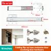 Air Conditioner Cabinet Door Overhead Hidden Folding Rotating Door Track Top Mount Side Flip Built In Pocket Door Hardware