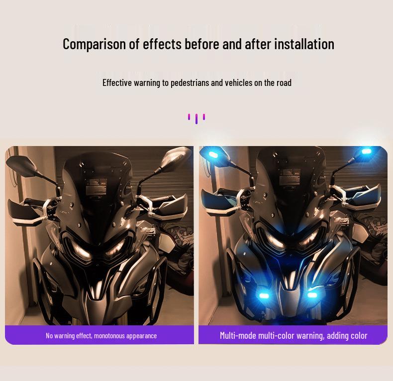 Waterproof Strobe Light for Cars, Motorcycles, Drones, Bicycles, and Aircraft